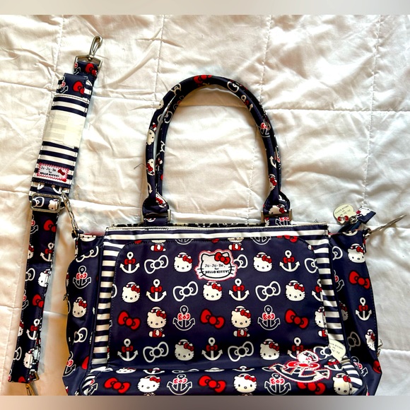 Ju-Ju-Be Handbags - Ju-Ju-Be Hello Kitty Diaper Bag 14FM02HK Out To Sea NEW